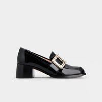 Viv' Rangers Strass Buckle Loafers in Patent Leather