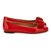 Vara Fur Ballet Flat