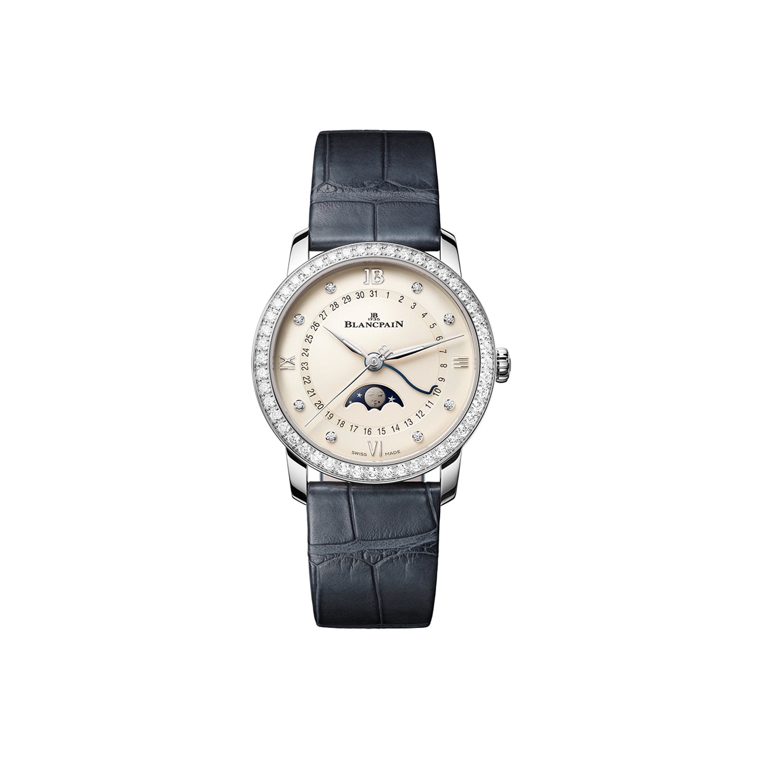 Villeret Quantième Phases de Lune 6126N 4687 55B