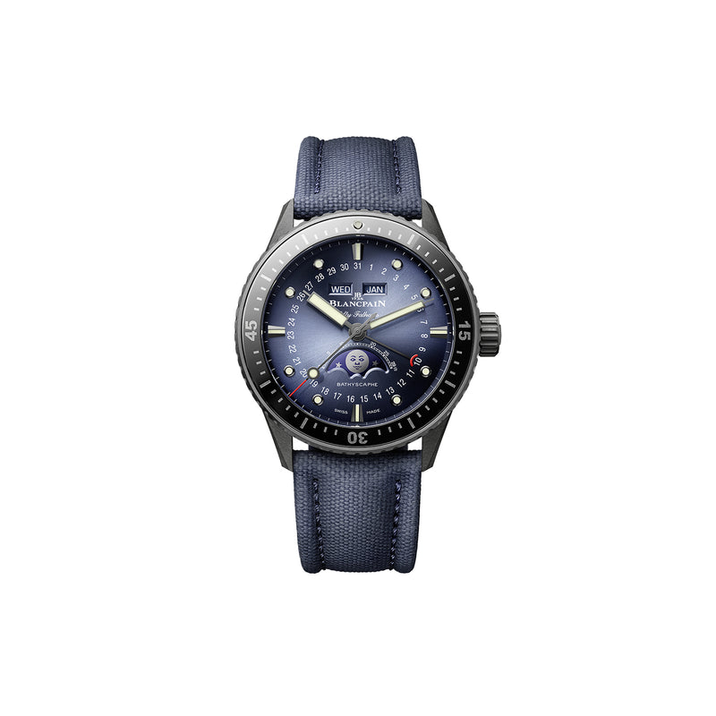 Bathyscaphe Quantième Complet Phases de Lune 5054 0140 O52A