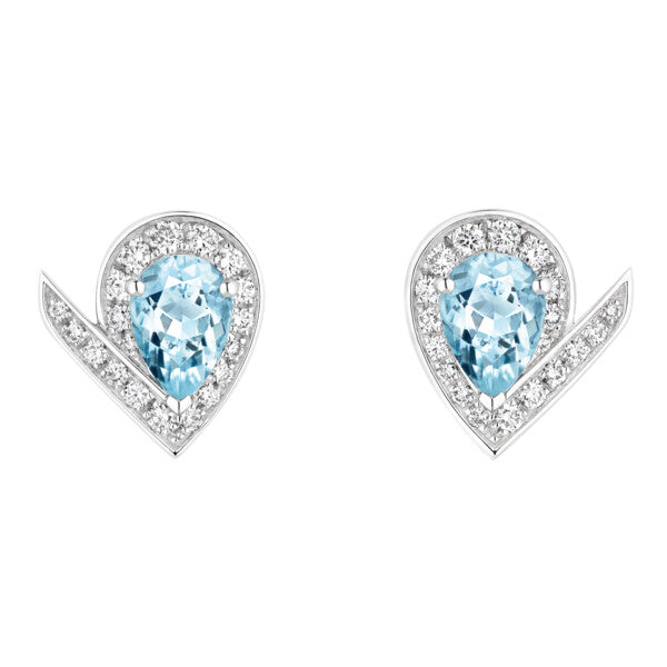 Joséphine Aigrette earrings