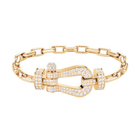 Force 10 XL Yellow Gold Bracelet