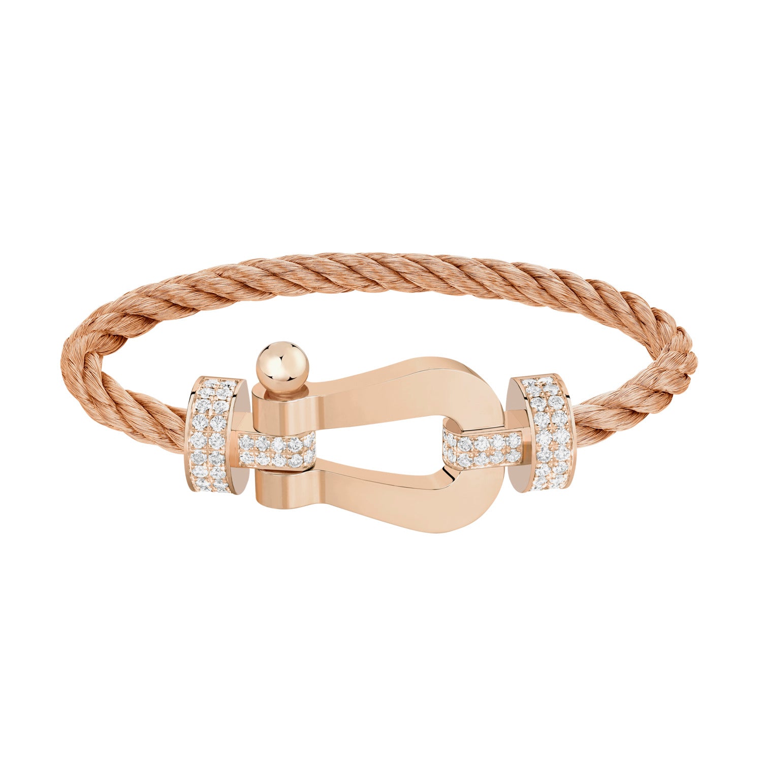 Force 10 XL Pink Gold Bracelet