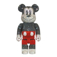 Crystal Decorate Mickey Mouse BE@RBRICK 400% R&W