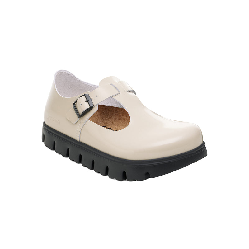 Paris Chunky Natural Leather Oyster