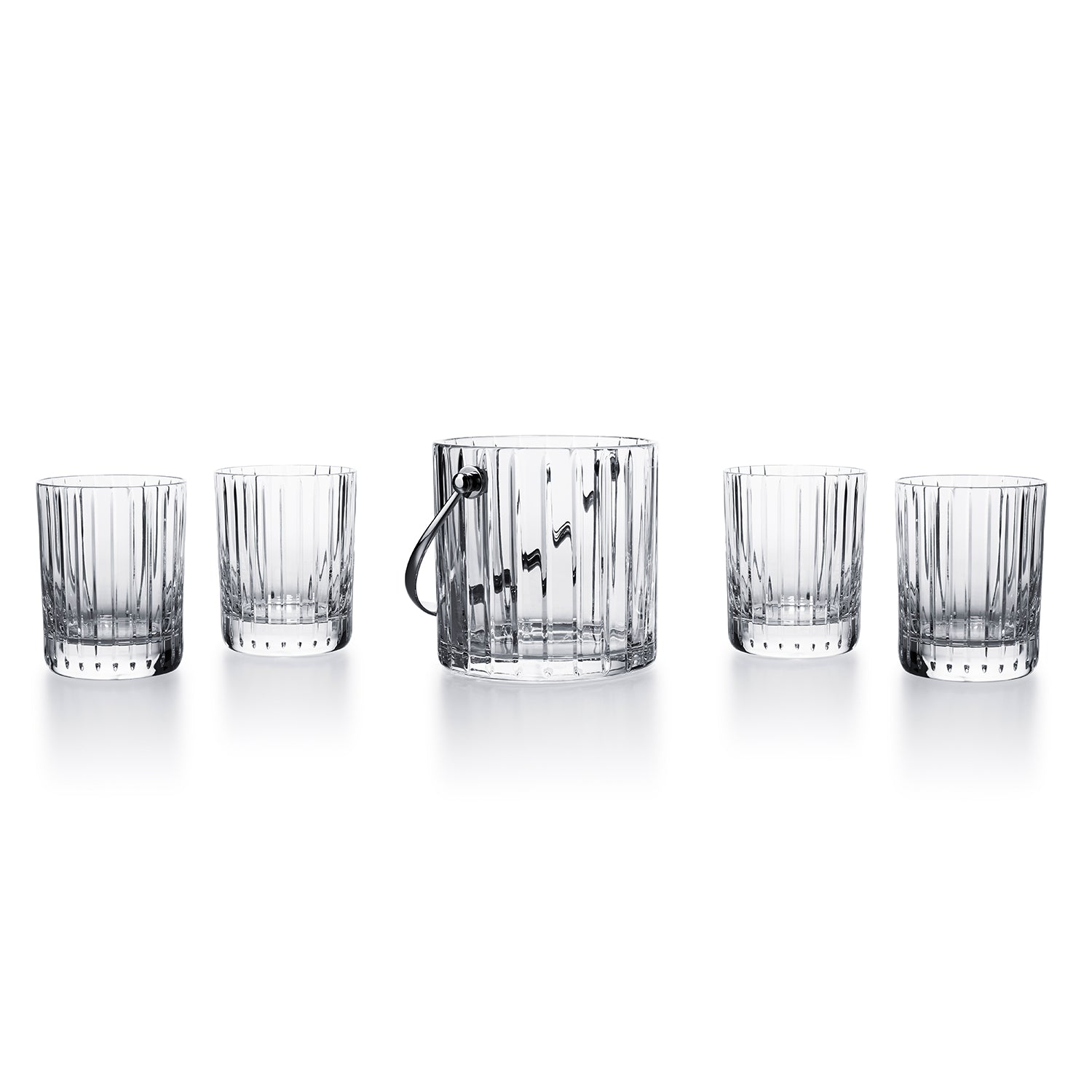 Harmonie On The Rocks Tumblers and Ice Bucket Set