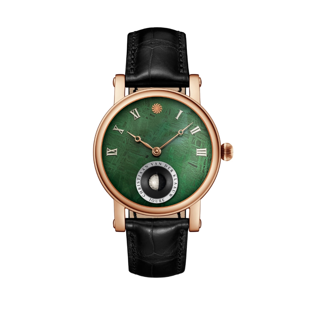 Christiaan van der Klaauw CVDK Real Moon Joure Green Meteorite