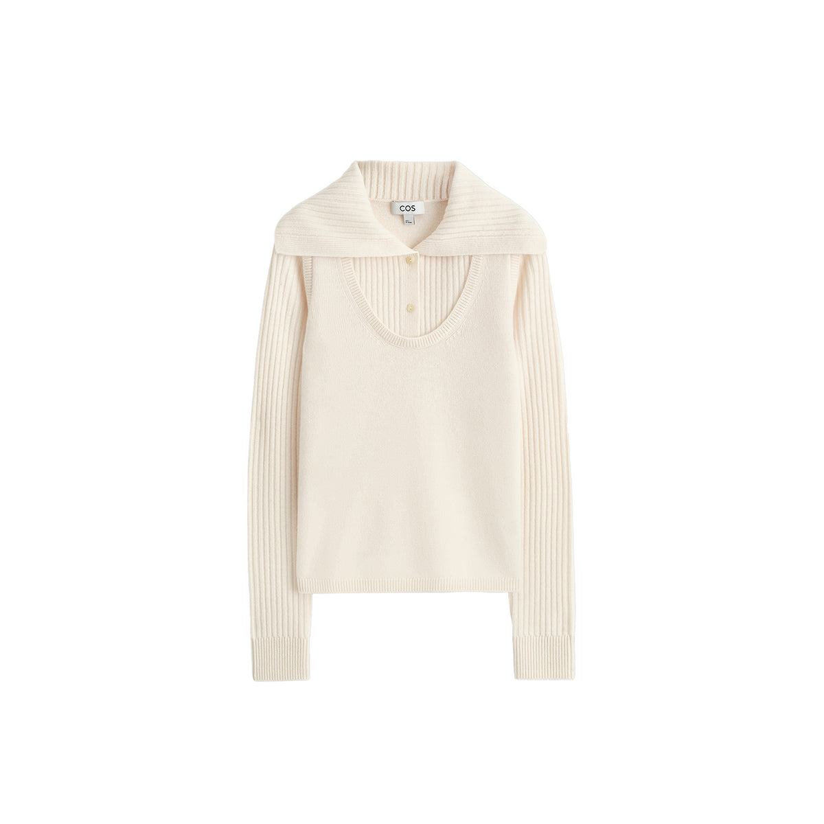 1312707001 Layered Merino Wool Jumper