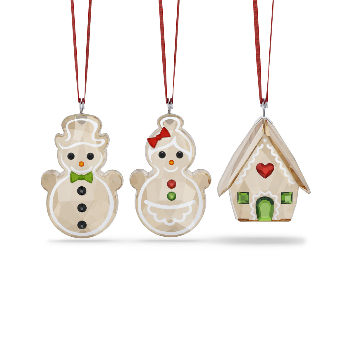 Holiday Cheers Gingerbread Ornament Set