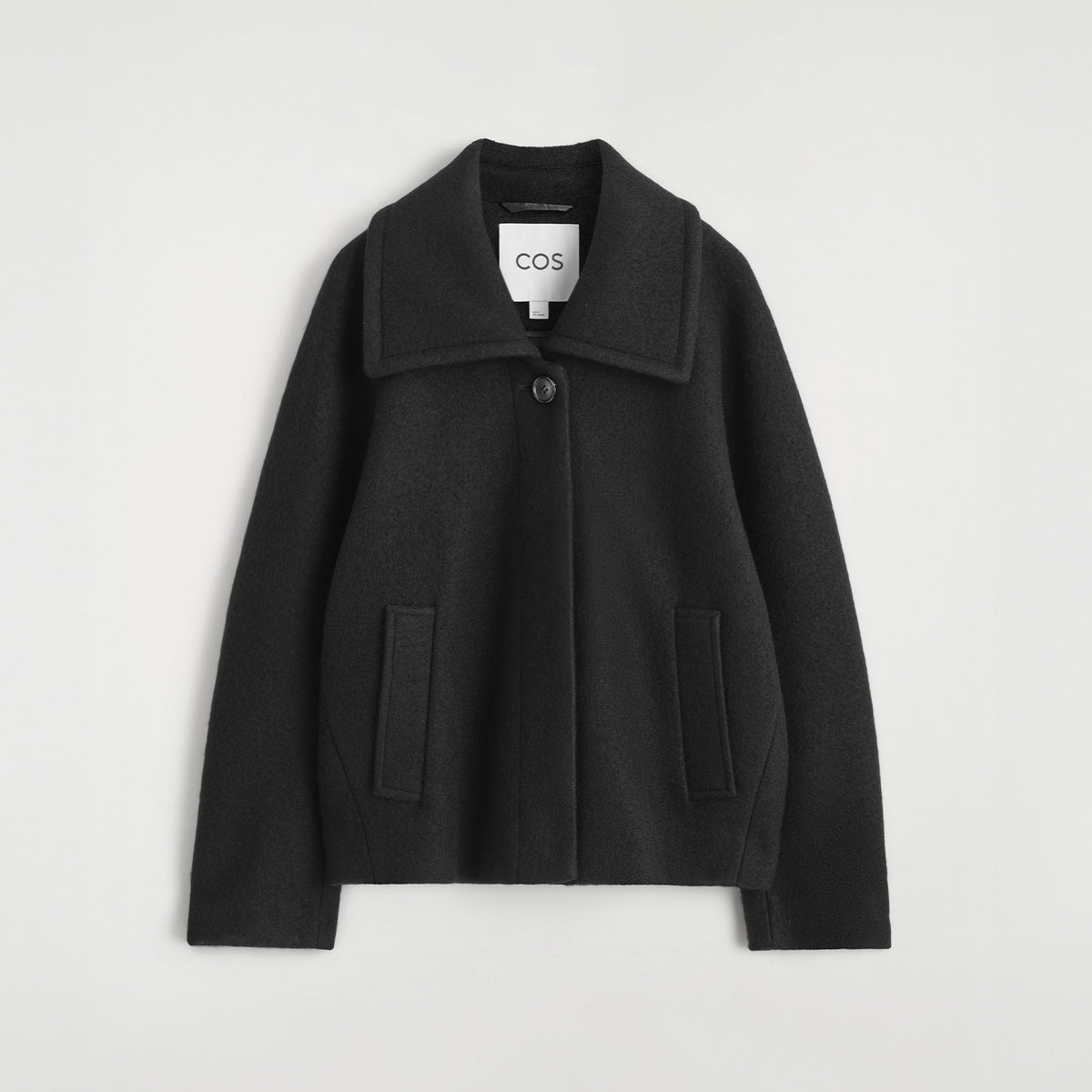 Oversized Boiled-Wool Jacket 1293748001