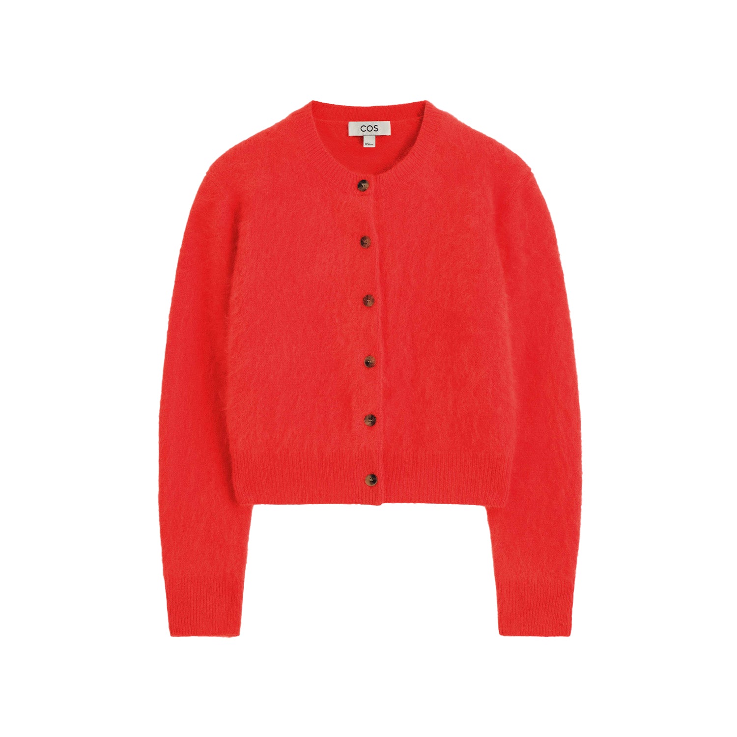 Brushed Merino Wool Cardigan