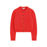 Brushed Merino Wool Cardigan