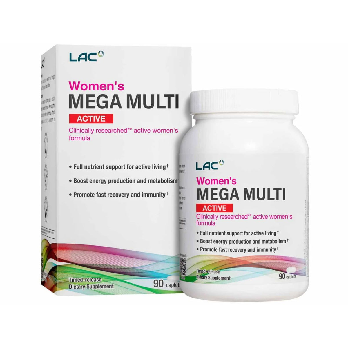 LAC Women's Mega Multi Active (90 caplets)