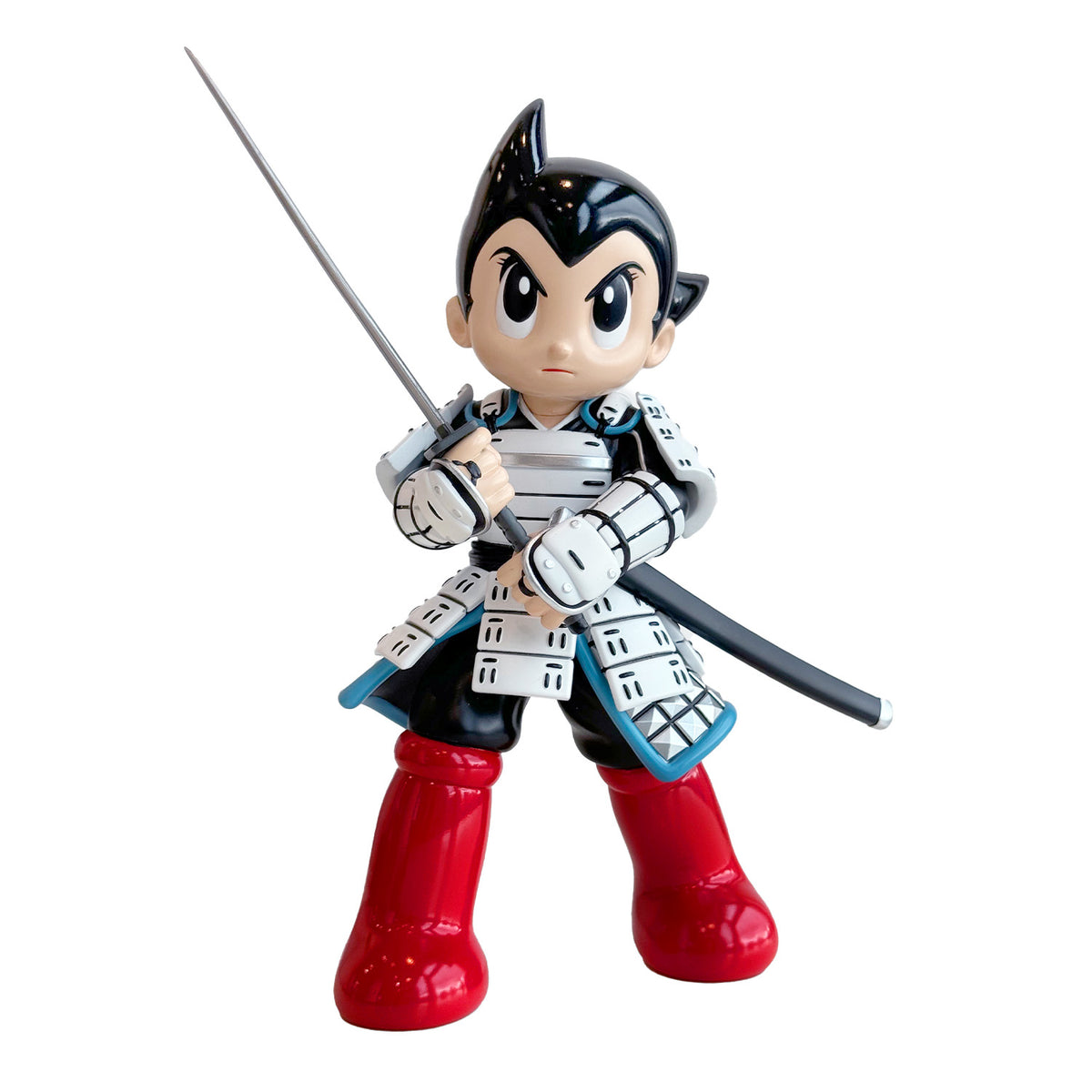BLAXK X Astro Boy Red Boots Samurai Blue