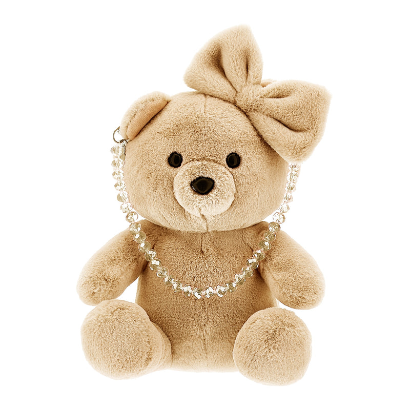 Plush teddy bear handbag 17D012