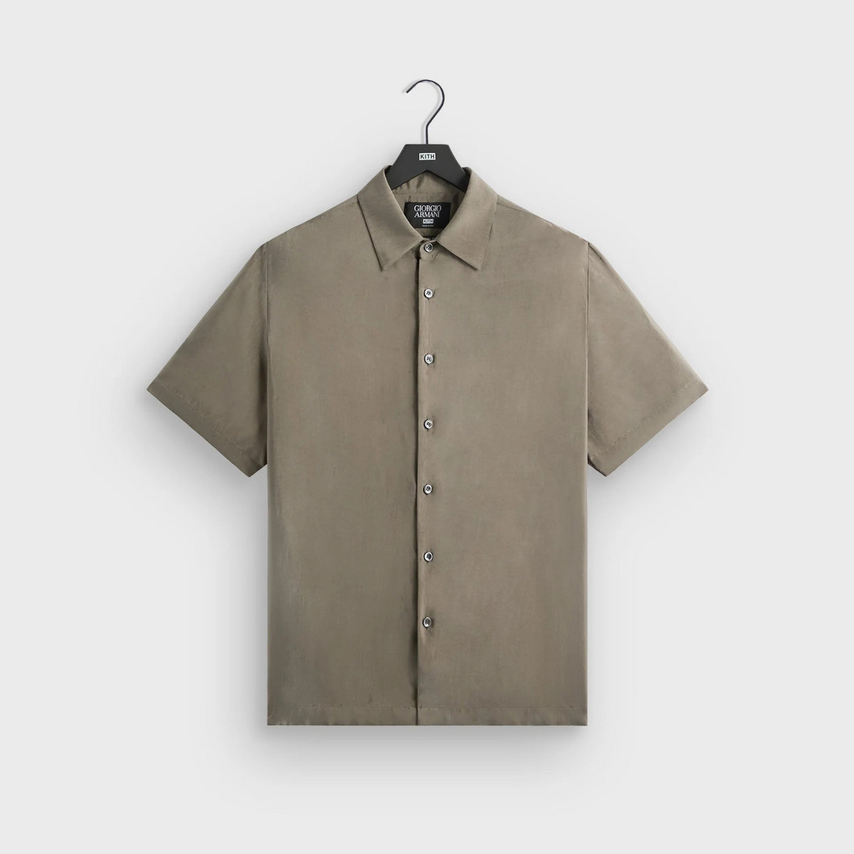 Giorgio Armani X Kith Silk Short Sleeve Button Up