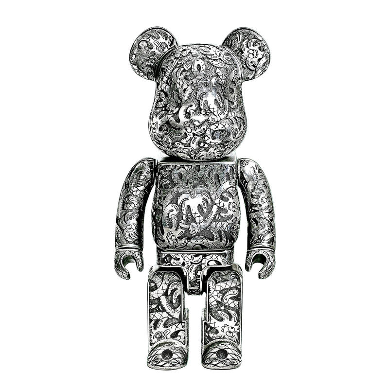 BE@RBRICK Royal Selangor x Steven Harrington X ActionCity Silver 400%