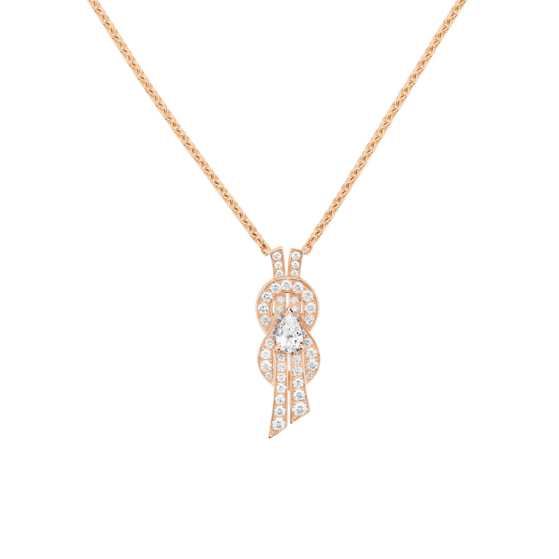 Fred Chance Infinie Pink Gold Necklace