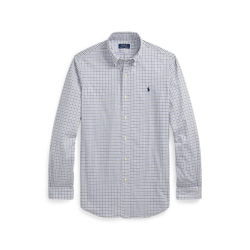 Classic Fit Plaid Twill Shirt