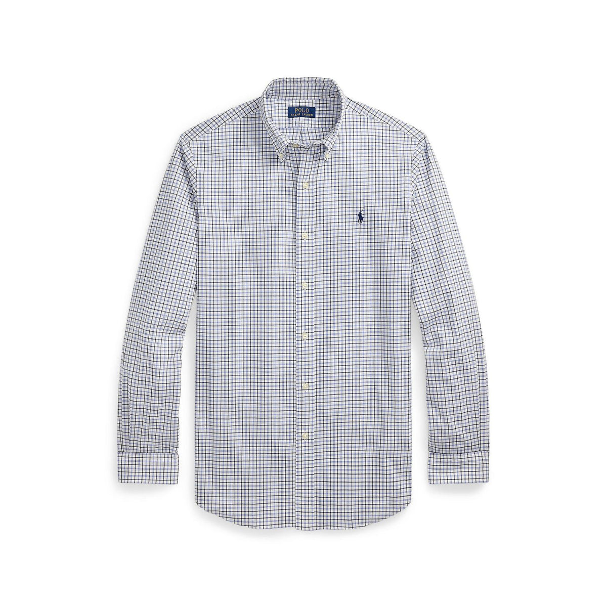 Classic Fit Plaid Twill Shirt