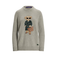 Racing Green Trench Polo Bear Sweater