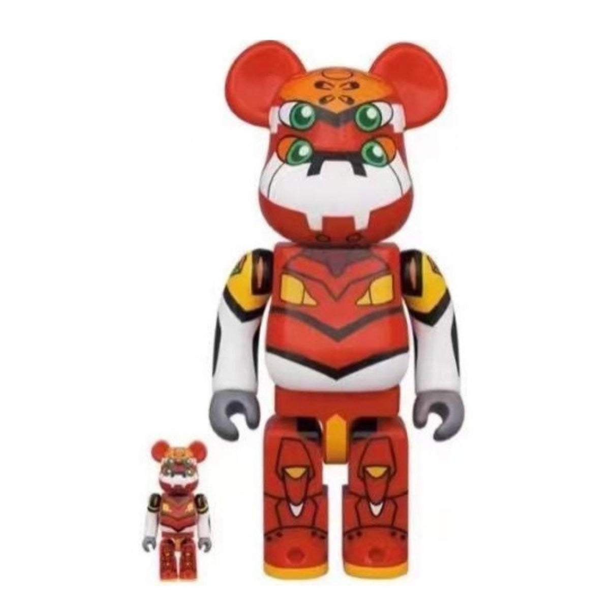 BE@RBRICK Evangelion Unit 02 100％ & 400％