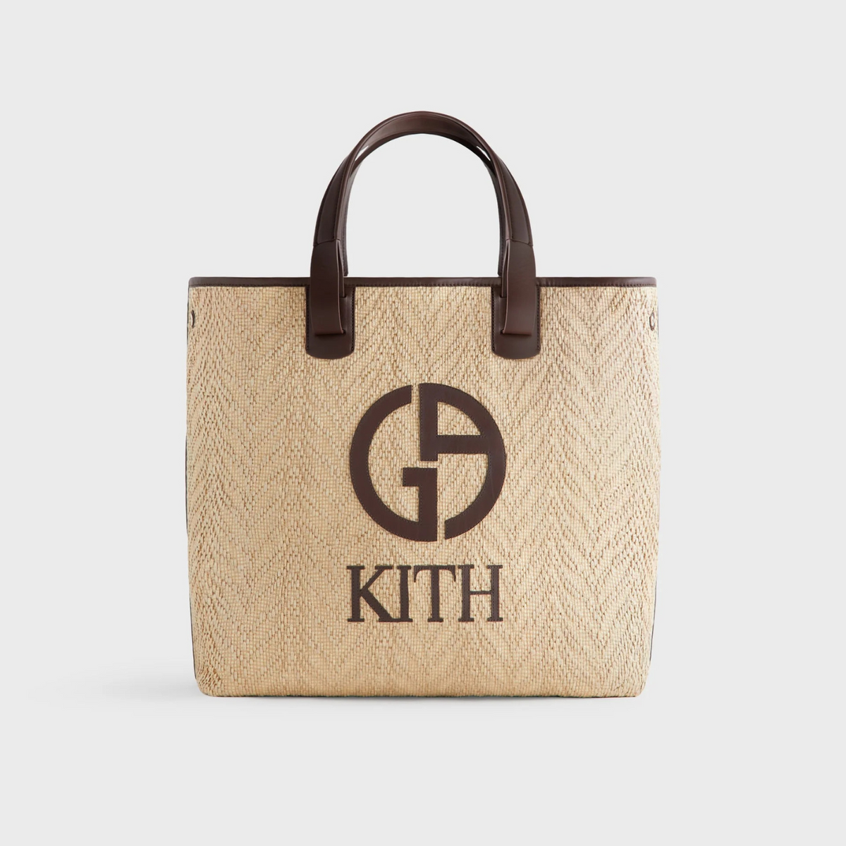 Giorgio Armani X Kith Raffia Tote
