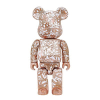 BE@RBRICK Royal Selangor x Steven Harrington X ActionCity Rose Gold 400%