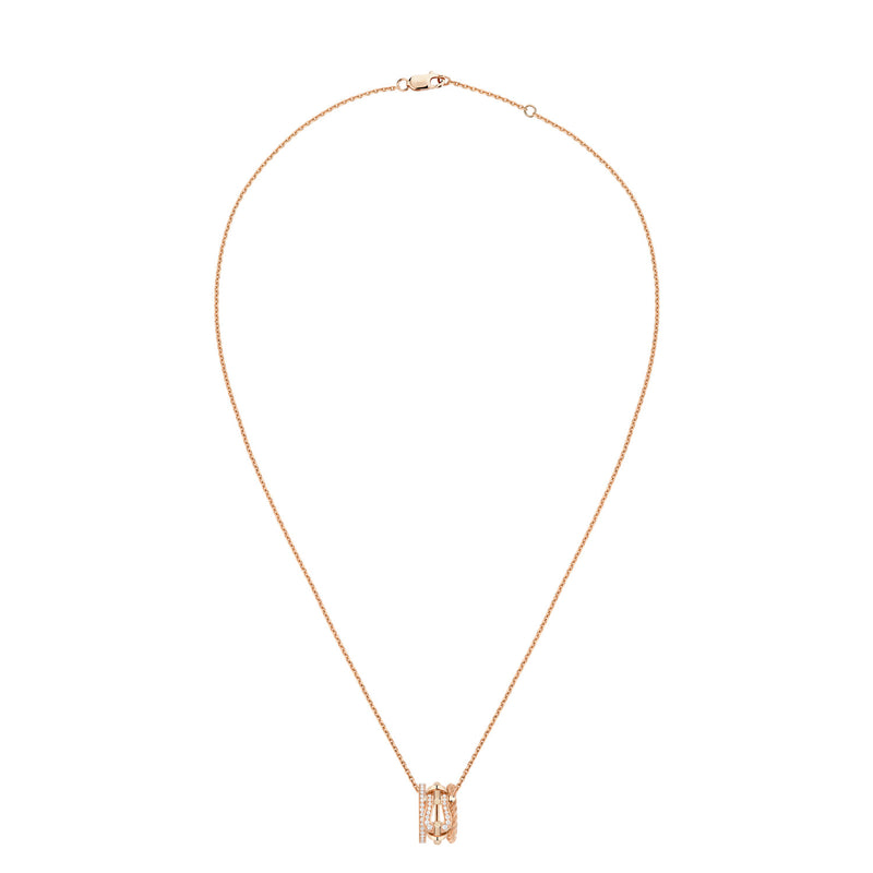 Force 10 Rise Pink Gold Necklace