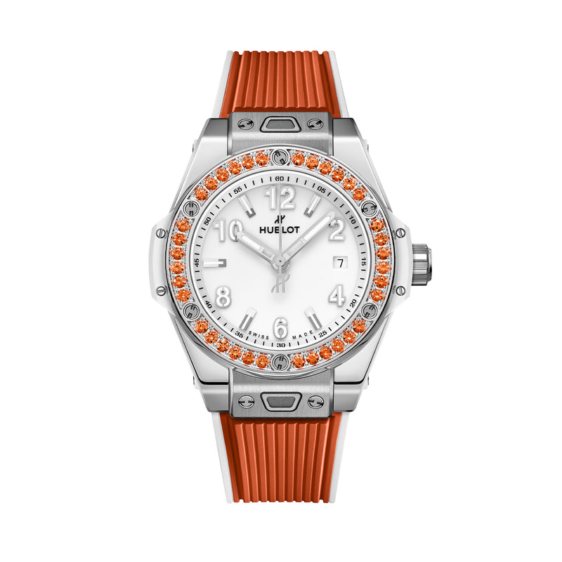 Big Bang One Click Joyful Steel Orange 33mm