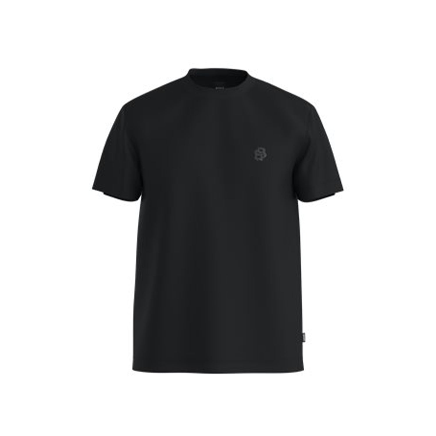 Mercerised-cotton T-shirt with Double B monogram