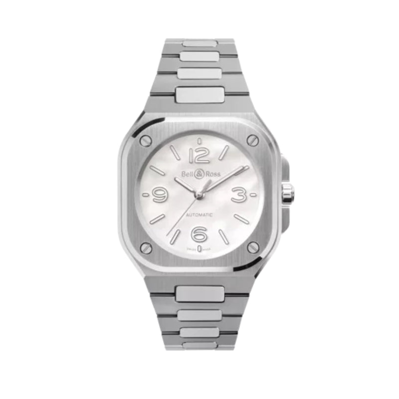 BR-05 36mm Mother Of Pearl Steel