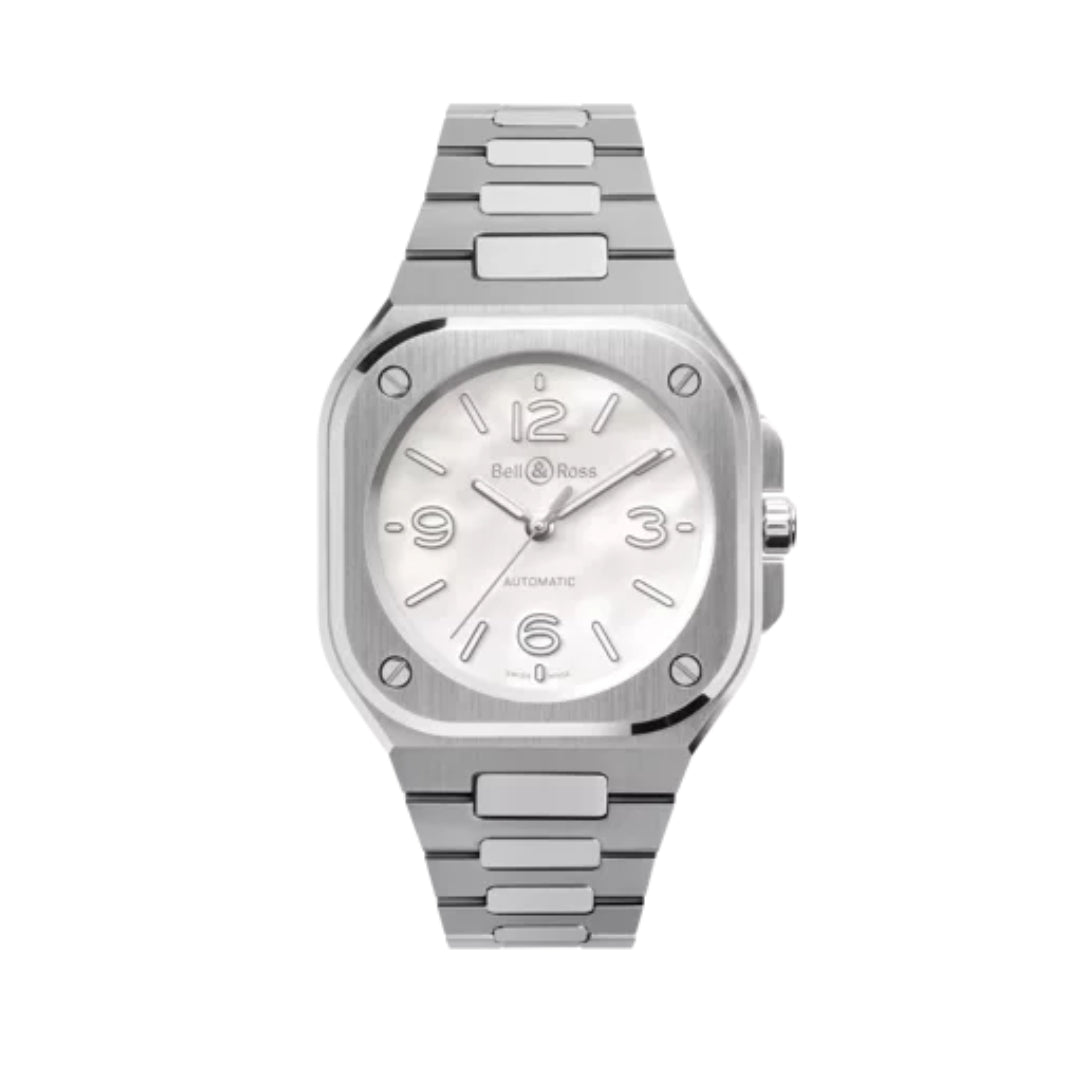 BR-05 36mm Mother Of Pearl Steel