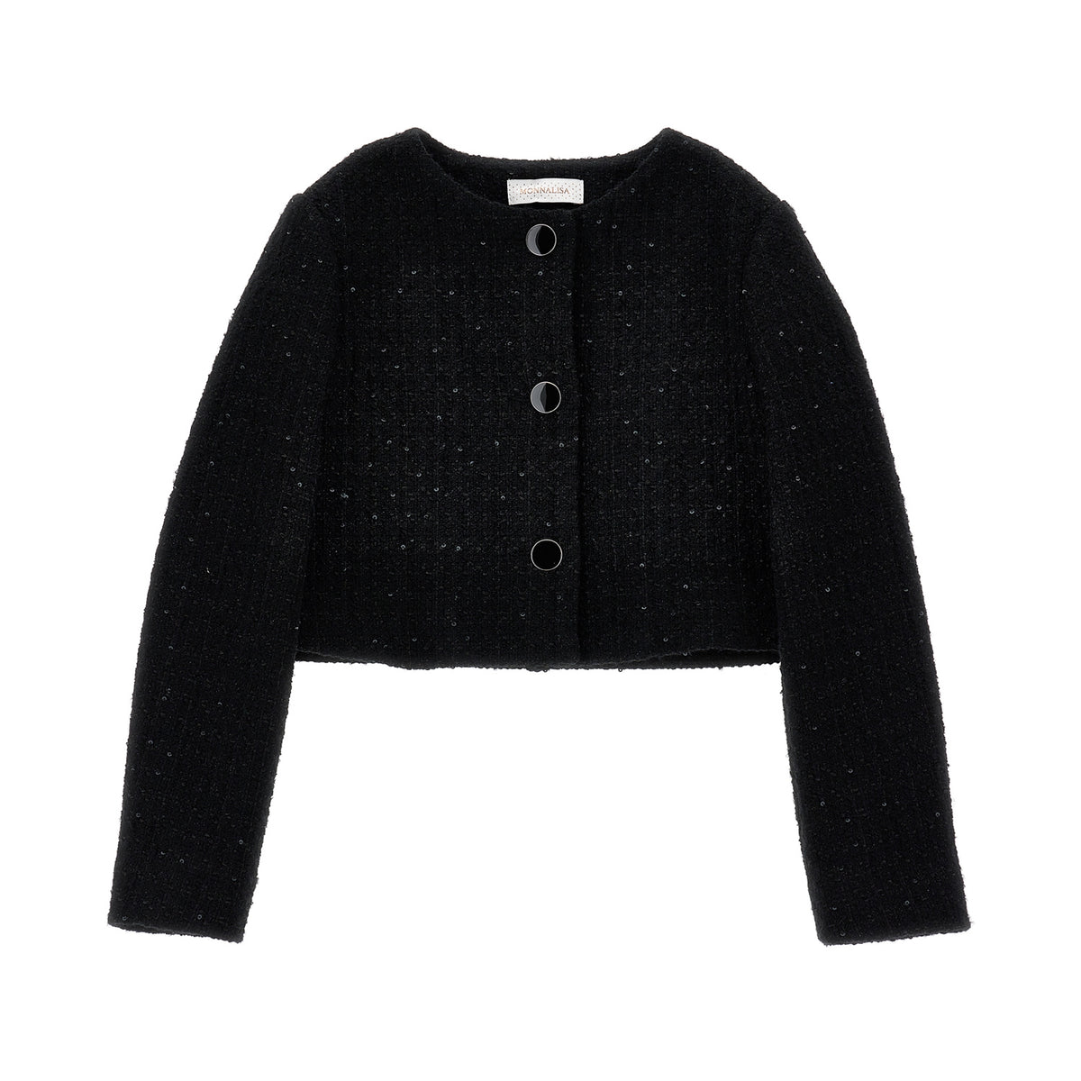 Bouclé Jacket with Sequins