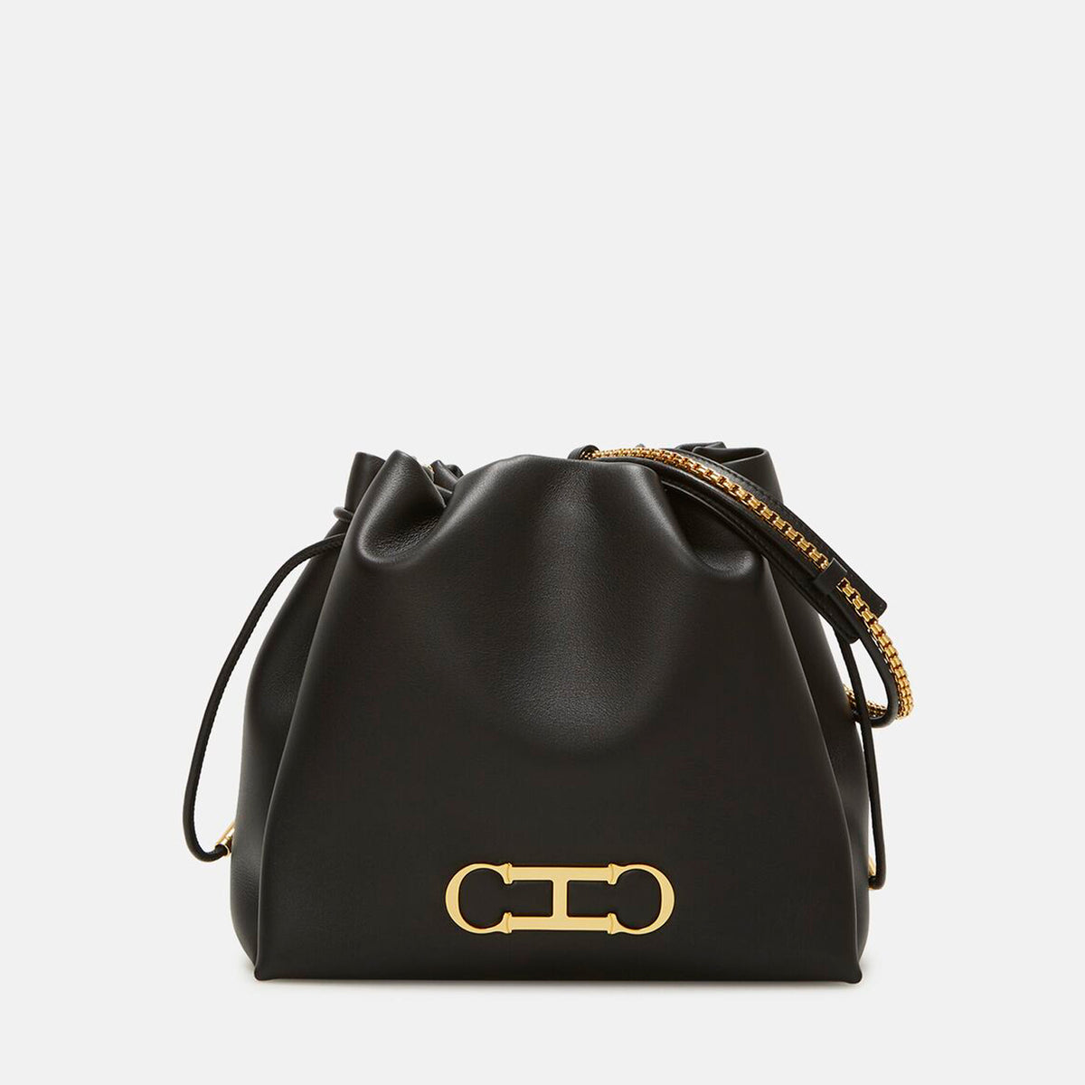 Initials Insignia Soft Medium Bucket Bag