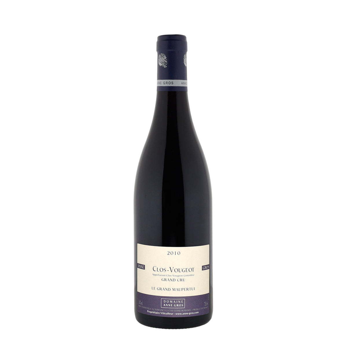 Anne Gros Clos Vougeot le Grand Maupertui Grand Cru 2010