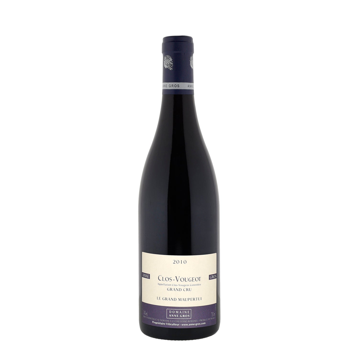 Anne Gros Clos Vougeot le Grand Maupertui Grand Cru 2010