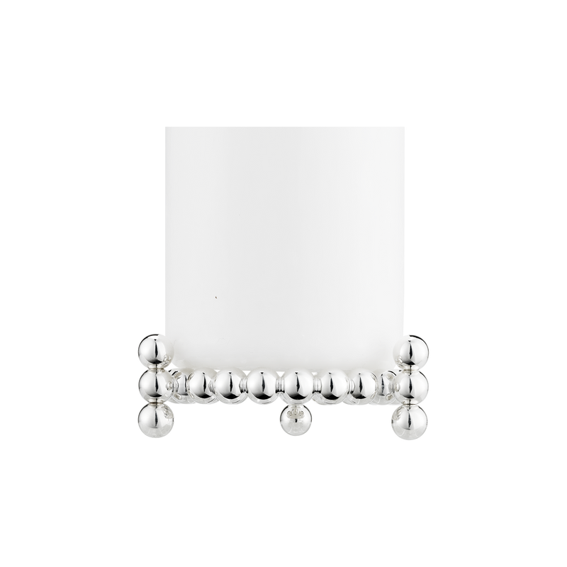 Perles Silver Plated Candle Jewel