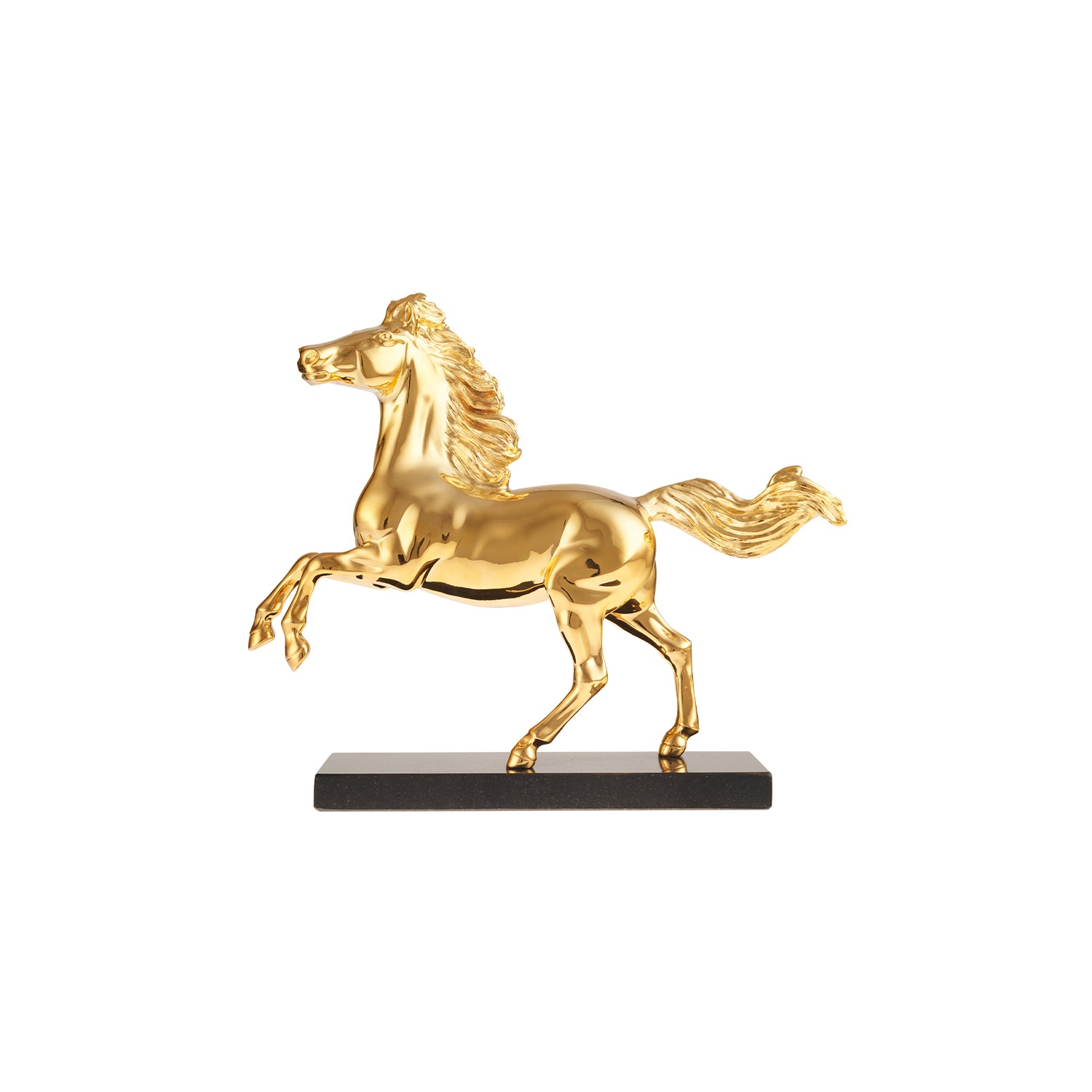 Horse Gold Chinese New Year 2026 Sculpture Animalière GM