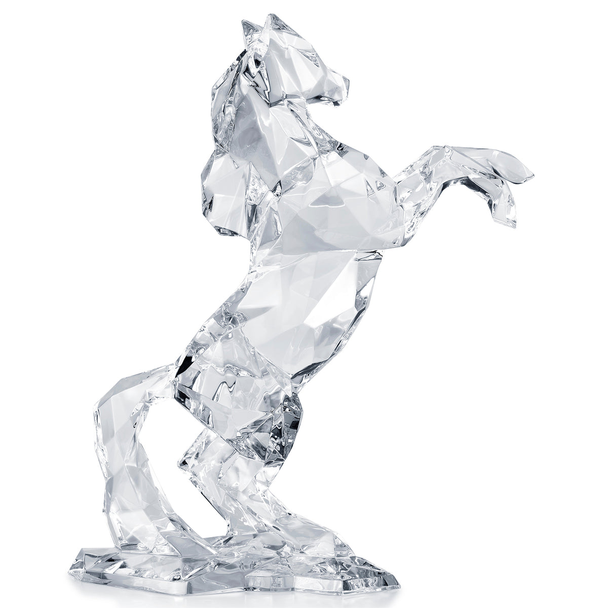 Polygon Pegasus Horse Sculpture