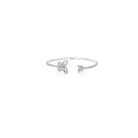 Butterfly Silhouette Collection Diamond Bangle