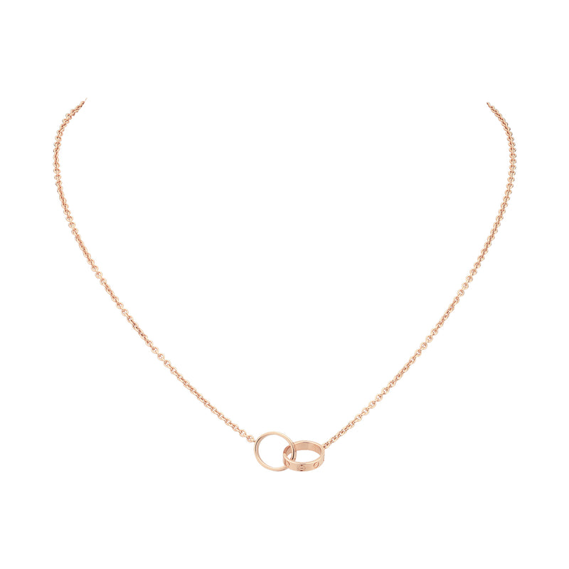 LOVE Necklace, Yellow Gold