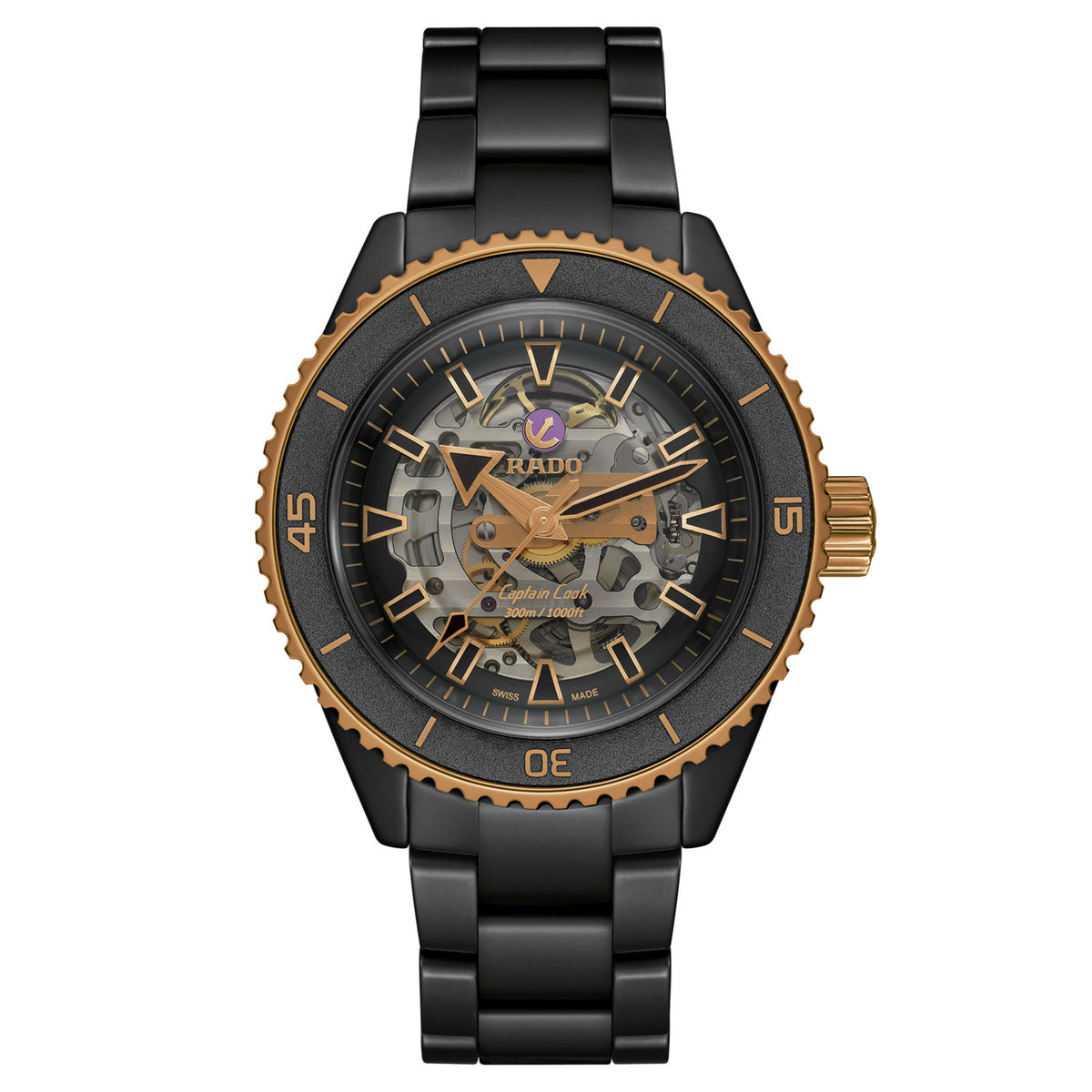 Captain Cook High-Tech Ceramic Skeleton, 43mm