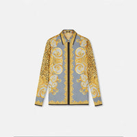 Cheetah Foulard Silk Shirt