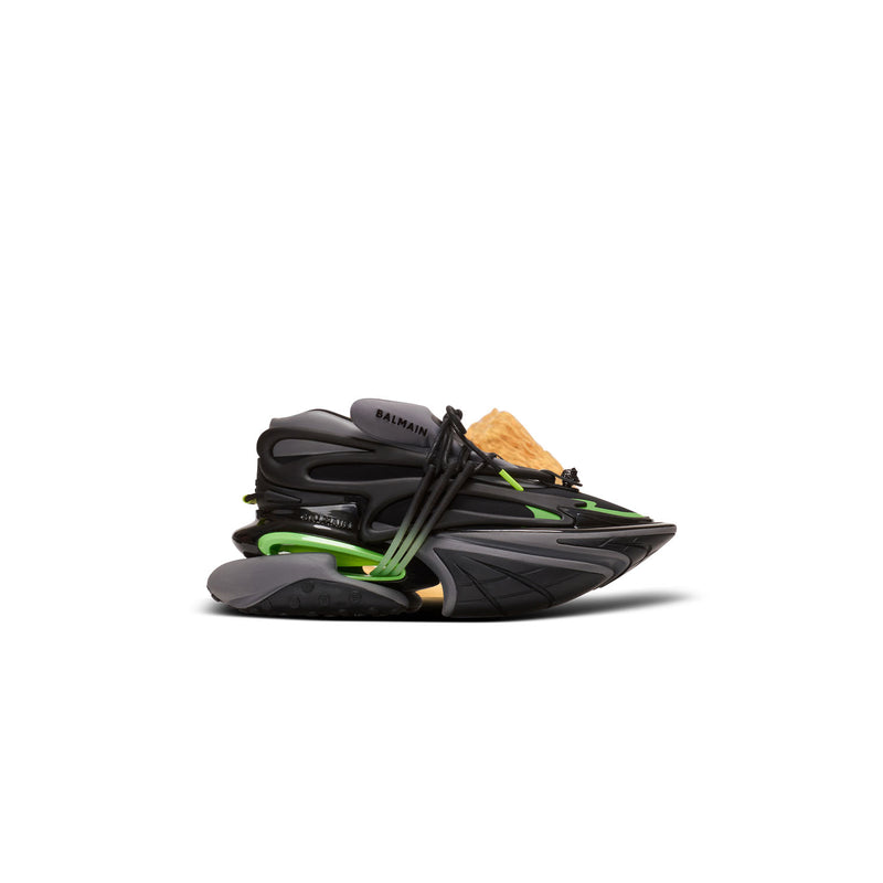 Unicorn Low Sneakers in Neoprene and Calfskin