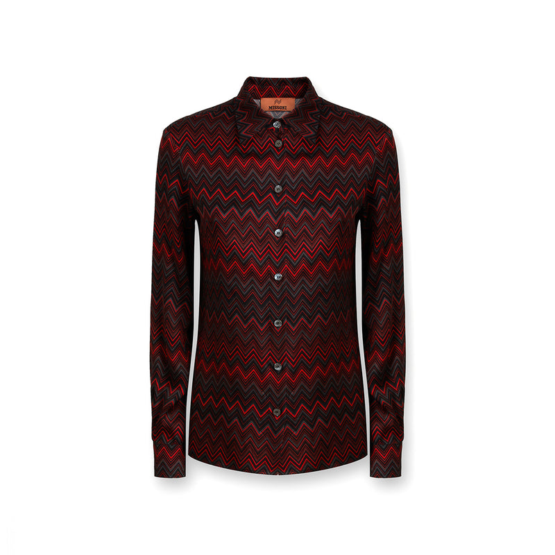 Lunar New Year capsule collection long sleeve shirt in red tones