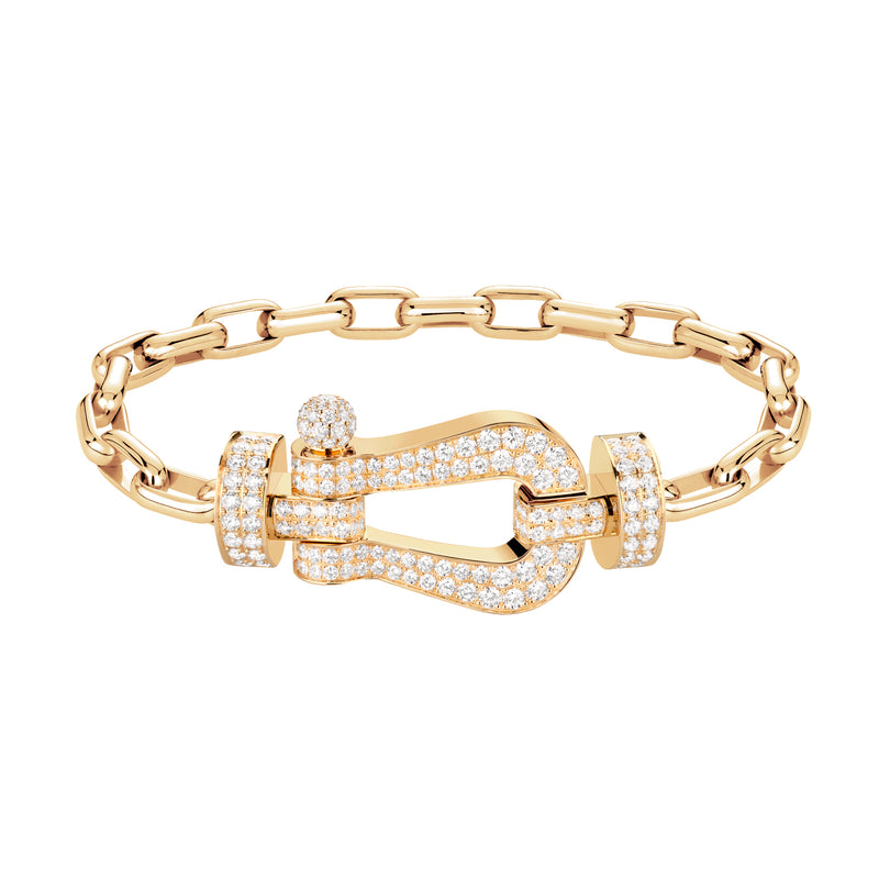 Fred Force 10 Yellow Gold Bracelet XL Model