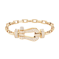 Fred Force 10 Yellow Gold Bracelet XL Model