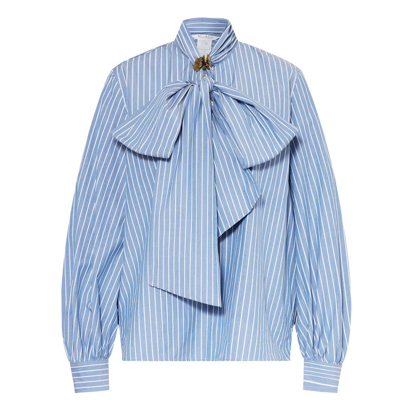 Disco Striped Cotton Blouse