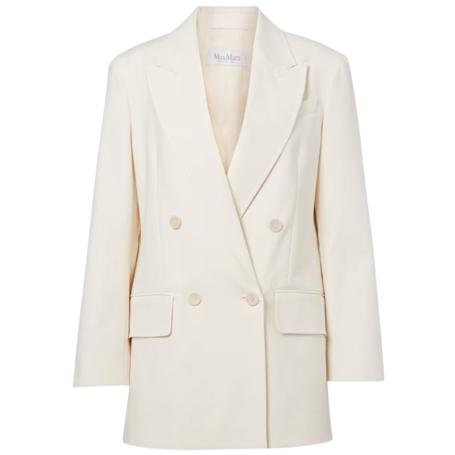 Suez Double-breasted Cotton-blend Blazer